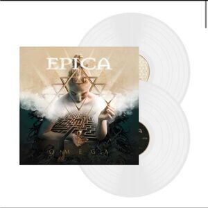 Epica Omega heavy metal rare white vinyl NEW